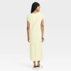 Women's Short Sleeve Midi T-Shirt Dress - Universal Thread™