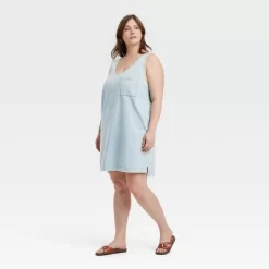 Women's Denim Tank Mini Dress - Universal Thread™ Light Wash -Universal Thread Shop GUEST 00b12b49 93dd 422a a750 a9b8f811e58a