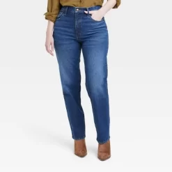 Women's High-Rise 90's Straight Jeans - Universal Thread™ Dark Wash 9 Women's High-Rise 90's Straight Jeans - Universal Thread™ Dark Wash -Universal Thread Shop GUEST 0286ffa9 1105 467f 8a6f 1aa5b893c74c