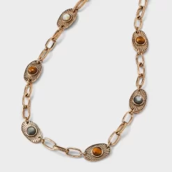 Eye Chainlink Station Necklace - Universal Thread™ Gold 7 Eye Chainlink Station Necklace - Universal Thread™ Gold -Universal Thread Shop GUEST 035faffa c9d1 41fb 874c dd808028d39c