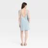 Women's Denim Tank Mini Dress - Universal Thread™ Light Wash