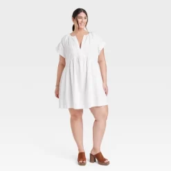 Women's Short Sleeve Linen Mini Shift Dress - Universal Thread™ 15 Women's Short Sleeve Linen Mini Shift Dress - Universal Thread™ -Universal Thread Shop GUEST 0c8dd58d dee5 4dad 92c7 0329b9167405