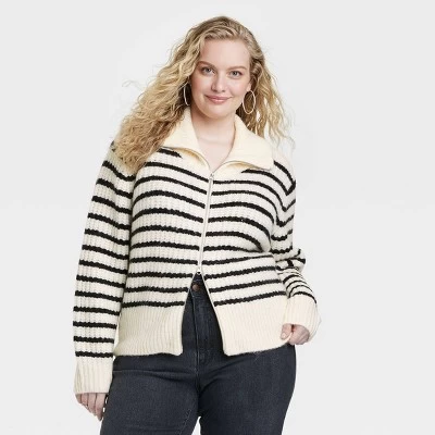 Women's Zip-Up Cardigan - Universal Thread™ 4 Women's Zip-Up Cardigan - Universal Thread™ - Image 4