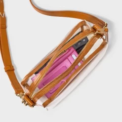 Camera Crossbody Bag - Universal Thread™ Clear: Structured Vinyl Handbag, Adjustable Strap -Universal Thread Shop GUEST 0f77985f 85b9 4f80 9c55 b27b5880d55f