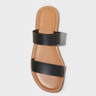 Women's Freya Two Band Slide Sandals - Universal Thread™ 2 Women's Freya Two Band Slide Sandals - Universal Thread™ - Image 2