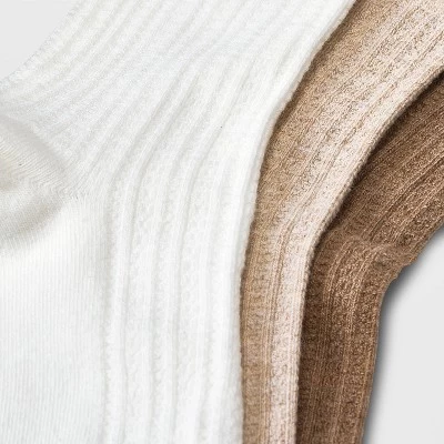 Women's 3pk Pointelle Stitch Ankle Socks - Universal Thread™ 4-10 2 Women's 3pk Pointelle Stitch Ankle Socks - Universal Thread™ 4-10 - Image 2
