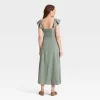 Women's Ruffle Sleeve Maxi A-Line Dress - Universal Thread™