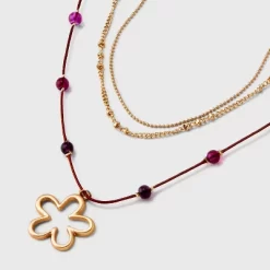 Mixed Quartz Stationed Chain And Beaded Necklace Set 3pc - Universal Thread™ 8 Mixed Quartz Stationed Chain And Beaded Necklace Set 3pc - Universal Thread™ -Universal Thread Shop GUEST 24518809 aeec 46f3 a3a5 7773e06d0d20