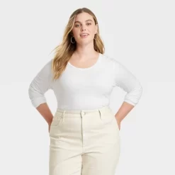 Women's Slim Fit Long Sleeve T-Shirt - Universal Thread™ 9 Women's Slim Fit Long Sleeve T-Shirt - Universal Thread™ -Universal Thread Shop GUEST 24ab7886 0e1d 4f19 8a4d cd165b293f67