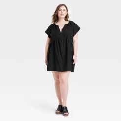Women's Short Sleeve Linen Mini Shift Dress - Universal Thread™ 10 Women's Short Sleeve Linen Mini Shift Dress - Universal Thread™ -Universal Thread Shop GUEST 26ca4ec9 25ed 49a4 bb65 2c928fd6113a