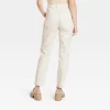 Women's High-Rise 90's Slim Straight Jeans - Universal Thread™ White