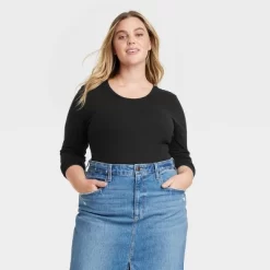 Women's Slim Fit Long Sleeve T-Shirt - Universal Thread™ 8 Women's Slim Fit Long Sleeve T-Shirt - Universal Thread™ -Universal Thread Shop GUEST 3664093d 4690 4b61 a7bf b59b4bd4984c