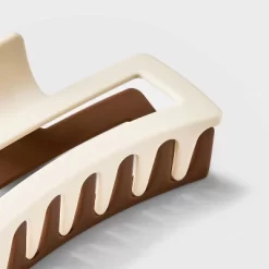 Jumbo Two-Tone Claw Hair Clip - Universal Thread™