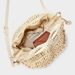 Straw Beaded Drawstring Crossbody Bag - Universal Thread™ Light Beige: Knit Paper Straw, Unstructured 7 Straw Beaded Drawstring Crossbody Bag - Universal Thread™ Light Beige: Knit Paper Straw, Unstructured -Universal Thread Shop GUEST 3a4e112e 07f8 45b8 9550 b81a03c6ded3
