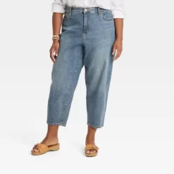 Women's High-Rise Balloon Jeans - Universal Thread™ Medium Wash -Universal Thread Shop GUEST 408808af 0f35 4ffe 89fb 0fbd8c3ce447