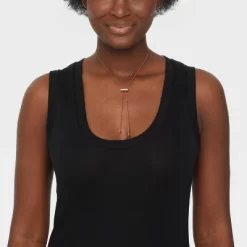 Slider Bar Bolo Tie Y-Line Necklace - Universal Thread™ Gold