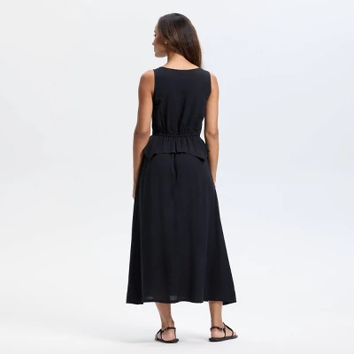 Women's Drawstring Waist A-Line Dress - Universal Thread™ 1 Women's Drawstring Waist A-Line Dress - Universal Thread™