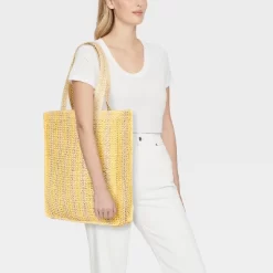 Crochet Tote Handbag - Universal Thread™