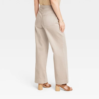 Women's High-Rise Wide Leg Jeans - Universal Thread™ 4 Women's High-Rise Wide Leg Jeans - Universal Thread™ - Image 4