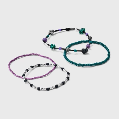 Semi Precious Opal Stretch Bracelet Set 4pc - Universal Thread™ 6 Semi Precious Opal Stretch Bracelet Set 4pc - Universal Thread™ - Image 6