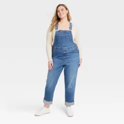 Women's Denim Overalls - Universal Thread™ Medium Wash -Universal Thread Shop GUEST 5d264c75 ebbd 4f02 a9f3 758a91829b6a