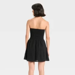 Women's Smocked Crinkle Gauze Mini Sundress - Universal Thread™