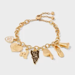 Go Team Pull-Tie Charm Bracelet - Universal Thread™ Gold -Universal Thread Shop GUEST 644e423f f834 47ec 8105 9acca35a4dcd