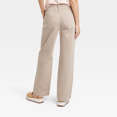 Women's High-Rise Wide Leg Jeans - Universal Thread™ 1 Women's High-Rise Wide Leg Jeans - Universal Thread™