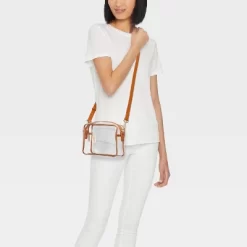 Camera Crossbody Bag - Universal Thread™ Clear: Structured Vinyl Handbag, Adjustable Strap