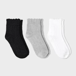Women's Scallop Edge 3pk Ankle Socks - Universal Thread™ 4-10 7 Women's Scallop Edge 3pk Ankle Socks - Universal Thread™ 4-10 -Universal Thread Shop GUEST 6cf55859 5846 4c90 96df 4f0435590e04