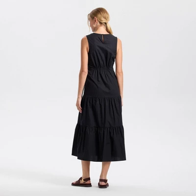 Women's Tiered Maxi A-Line Dress - Universal Thread™ 2 Women's Tiered Maxi A-Line Dress - Universal Thread™ - Image 2