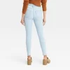 Women's High-Rise Skinny Jeans - Universal Thread™ Light Blue