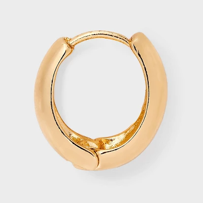 Huggie Hoop Earring Set 3pc - Universal Thread™ Gold 2 Huggie Hoop Earring Set 3pc - Universal Thread™ Gold - Image 2