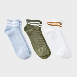 Women's Varsity Striped Ribbed 3pk Ankle Socks - Universal Thread™ 4-10 9 Women's Varsity Striped Ribbed 3pk Ankle Socks - Universal Thread™ 4-10 -Universal Thread Shop GUEST 72b1ce6c 6e0b 4fd3 857a c9379c6192f8
