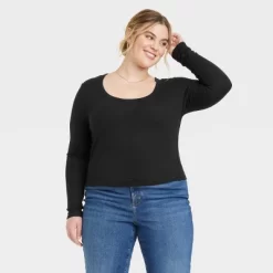 Women's Long Sleeve Ribbed Scoop Neck T-Shirt - Universal Thread™ 10 Women's Long Sleeve Ribbed Scoop Neck T-Shirt - Universal Thread™ -Universal Thread Shop GUEST 79d5e5ec 92ea 490b a77f f7cc45e6dd48