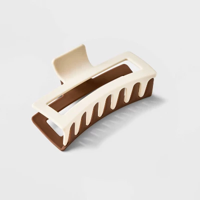 Jumbo Two-Tone Claw Hair Clip - Universal Thread™ 2 Jumbo Two-Tone Claw Hair Clip - Universal Thread™ - Image 2