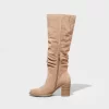 Women's Harlan Dress Boots - Universal Thread™ Taupe