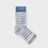 Women's Cushioned Striped/Solid 3pk Mid Crew Socks - Universal Thread™ 4-10