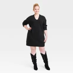 Women's Long Sleeve Tunic Mini Sweater Dress - Universal Thread™ 7 Women's Long Sleeve Tunic Mini Sweater Dress - Universal Thread™ -Universal Thread Shop GUEST 8485068b 3b45 49d0 aaab 3d239d55bbed