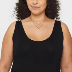 Ball And Snake Chain With Butterfly Charm Multi-Strand Necklace Set 3pc - Universal Thread™ Gold