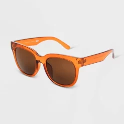 Women's Shiny Metal Rectangle Sunglasses - Universal Thread™