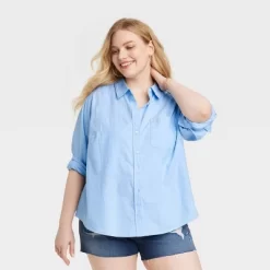 Women's Long Sleeve Classic Button-Down Shirt - Universal Thread™ 8 Women's Long Sleeve Classic Button-Down Shirt - Universal Thread™ -Universal Thread Shop GUEST 8a6a7257 0905 4320 8aff 22b4ed574086