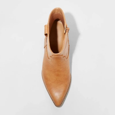 Women's Twyla Western Boots - Universal Thread™ Cognac 2 Women's Twyla Western Boots - Universal Thread™ Cognac - Image 2