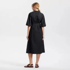 Women's Puff Elbow Sleeve Midi Shirtdress - Universal Thread™