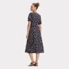 Women's Puff Short Sleeve Midi Wrap Dress - Universal Thread™
