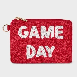 Gameday Beaded Pouch - Universal Thread™ Red/White -Universal Thread Shop GUEST 9b78374d 39f8 4342 b7bc d85245e8351d
