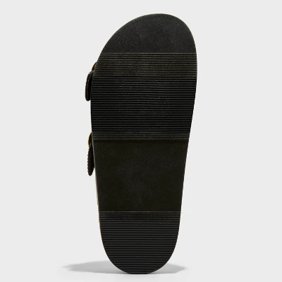 Women's Collin Double Buckle Footbed Sandals - Universal Thread™ 3 Women's Collin Double Buckle Footbed Sandals - Universal Thread™ - Image 3