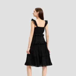 Women's Ruffle Sleeve Tiered Midi A-Line Dress - Universal Thread™ -Universal Thread Shop GUEST a8d4272b fcfd 4f8f 83ac bd3a206b0d45