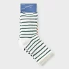Women's Striped Cushioned 3pk Mid Crew Socks - Universal Thread™ 4-10