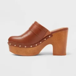 Women’s Sedona Heels With Memory Foam Insole – Universal Thread™ Brown